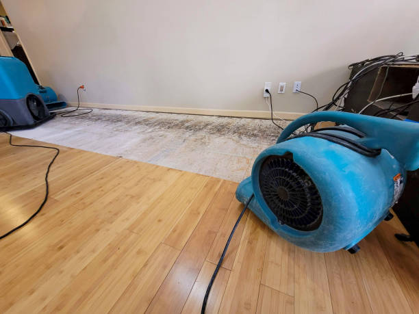 Professional Water Extraction technician working in Coquille, OR